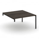 Двойной стол-надставка на опорную тумбу CONCEPT CN.DSN-003 Дуб Мали Антрацит_12