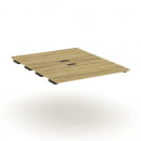 Двойной стол-приставка к двум опорным тумбам/шкафам CONCEPT CN.DSPR-006 Дуб Винченцо Черный_23