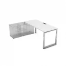 Стол рабочий GLOSS LINE НСТЛ-О.996 Белый Премиум_35