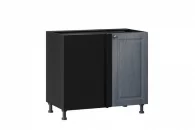 Тумба кухонная угловая 1000 Мокка ЛД 274.210.000.139 Черная Дуб фактурный антрацит_13