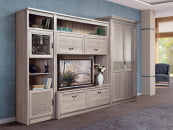 Шкаф угловой с зеркалом Лючия 183 z Дуб Оксфорд серый_4