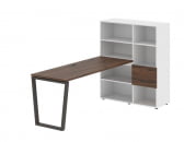 Рабочая станция EDIS EVRST 1117 Дуб Денвер темный Мокко Белый_70