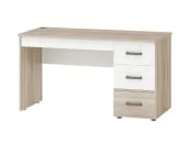 Стол компьютерный Эверест 500.14 Дуб Кронберг/Белый шпон_0