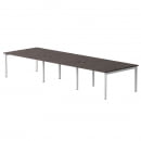 Бенч-система на 6 мест на металлокаркасе Everprof EVO 254S219 Дуб Пасадена Белый_17