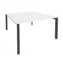 Рабочая станция на П-образном м/к ONIX O.MP-D.RS-2.3.8 Белый Бриллиант/Антрацит_95