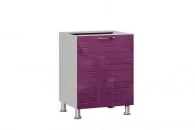 Тумба кухонная 600 Анастасия ЛД 025.092.000 Ежевика_10