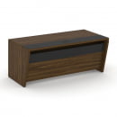 Стол руководителя прямой без тумбы Corner COR.SR-18 Гикори Песочный Ваниль_4