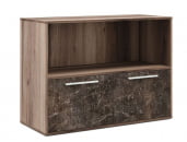 Шкаф низкий с горизонтальной нишей B-TONE BTN36154031 Сосна Бетон светлый_12