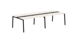 Переговорный стол EDIS ELCT 3114 Ясень Траун Мокко Черный_0