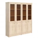 Шкаф высокий 2-х секционный комбинированный RHC 180.2 Дуб Девон_2