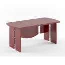 Стол рабочий В101 Бургунди_2