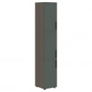 Шкаф-колонка с тремя глухими малыми дверьми (левый) VELION VHCS 40.8 L Нефрит Дуб Сильвер_13