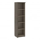 Стеллаж узкий на 5 секций левый WOOD&STONE СФ-534501 Бетон Чикаго темный Дрифтвуд_2