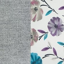 Лаундж 13 Серый/ Фибра 2385/2 Вьюнки