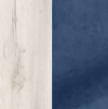 Дуб Крафт белый/Велюр 017