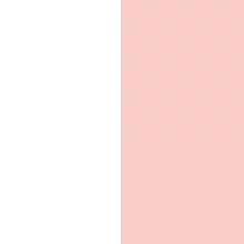 Белый/Светло-розовый