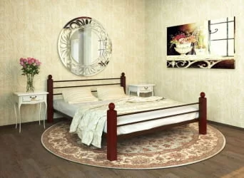 Кровать Милана Lux plus 1800х1900 Медная