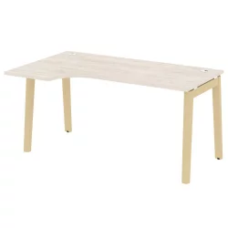 Стол эргономичный левый ONIX WOOD OW.SA-1(L) Денвер Светлый/Светлый Стол эргономичный левый ONIX WOOD OW.SA-1(L) Денвер Светлый/Светлый