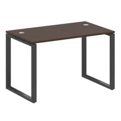 Стол письменный на О-образном м/к METAL SYSTEM БО.СП-2 Венге/Антрацит