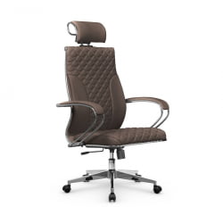 Кресло руководителя Metta L 2c 44C/K116 Infinity Easy Clean (MPES) Комплект 3 Светло-коричневое