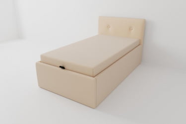 Детская кровать Екатеринбург с подъемным механизмом и матрасом Цвет фасада: Бежевый; Материал фасада: ЛДСП; Спальное место: 800х1600 