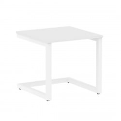 Журнальный стол ХОМЕ ОФФИCЕ ВР.СП-2-58.Г Белый/Белый металл / HOME OFFICE VR.SP-2-58.G