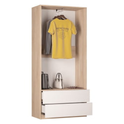 Шкаф распашный R-198х90х45-3-PO(ЯАТ)