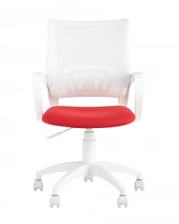 Кресло компьютерное TopChairs ST-BASIC-W Белый