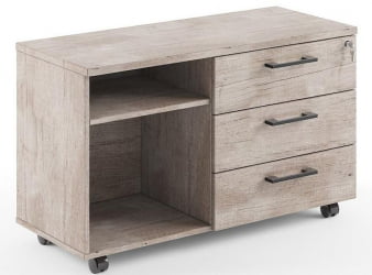 Тумба подкатная Torr LUX TLC-3D.1A Дуб Каньон Тумба подкатная Torr LUX TLC-3D.1A Дуб Каньон