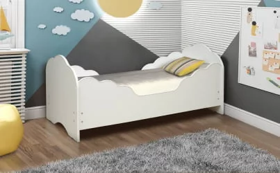 Кровать детская Малышка №5 600*1400 Вишня Оксфорд