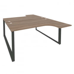 Рабочая станция на О-образном м/к ОНИКС О.МО-Д.СА-4 Дуб Аризона/Антрацит / ONIX O.MO-D.SA-4