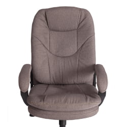 Кресло COMFORT LT (22) ткань рогожка Nice, мокко (серо-бежевая)