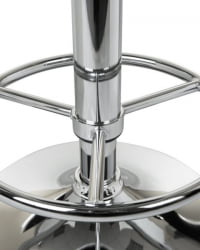 Табурет барный DOBRIN BRUNO (черно-белый) 2 шт