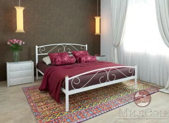 Кровать Вероника Plus 1200х1900 Белая