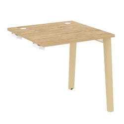 Стол-приставка с опорным элементом ОНИКС ВООД ОВ.СПР-0.8 Тиквуд Светлый/Светлый / ONIX WOOD OW.SPR-0.8