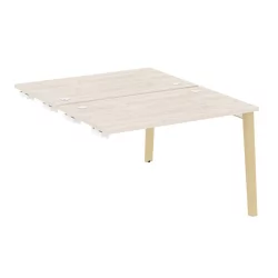 Стол-приставка двойной к опорным элементам ОНИКС ВООД ОВ.Д.СПР-2.7 Денвер Светлый/Светлый / ONIX WOOD OW.D.SPR-2.7