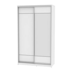 Шкаф-купе B-220х135х60-2(Белый-D7D8)