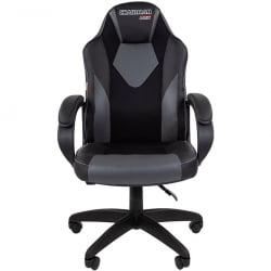 Игровое кресло Chairman гаме 17 Черный Серый / game