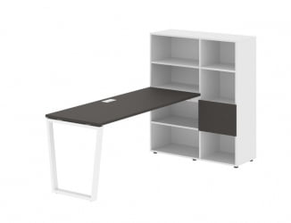 Рабочая станция EDIS EVRST 1117 Мокко Белый Белый