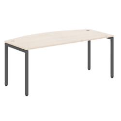 Стол руководителя КСТЕН-С КССЕТ 189 Бук тиара/антрацит / XTEN-S XSET