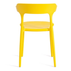Стул TON (mod. PC33) пластик, 48 x 48 x 74 см, желтый (Yellow Y-01)