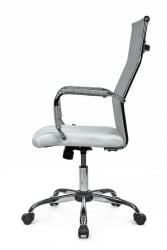Кресло Art RCH 6017H Серо-белый