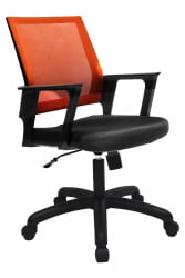 Кресло 1150 ТВ ПЛ Оранжевый/Черный / TW PL