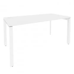 Стол рабочий на П-образном м/к ОНИКС О.МП-СП-4.8 Белый Бриллиант / ONIX O.MP-SP-4.8