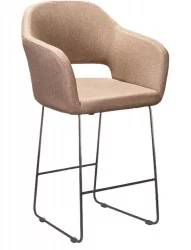 Стул барный Oscar (Б) Браун/Линк