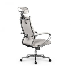 Кресло руководителя Metta L 2c 44C/K116 Infinity Easy Clean (MPES) Комплект 3 Белое