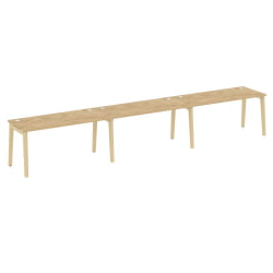 Рабочая станция ОНИКС ВООД ОВ.РС-3.4.7 Тиквуд Светлый/Светлый / ONIX WOOD OW.RS-3.4.7