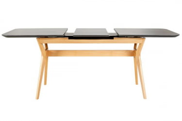Стол раздвижной Нарвик Ceramic 140-180 Automatic Natur/Dark marble