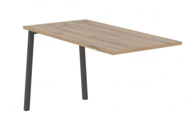 Брифинг-приставка ЕДИС ЕЛБ 1367 Дуб Денвер светлый Мокко / EDIS ELB