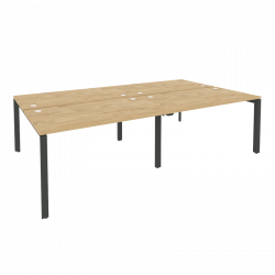 Рабочая станция на П-образном м/к ONIX O.MP-D.RS-4.3.8 Тиквуд Светлый/Антрацит Рабочая станция на П-образном м/к ONIX O.MP-D.RS-4.3.8 Тиквуд Светлый/Антрацит